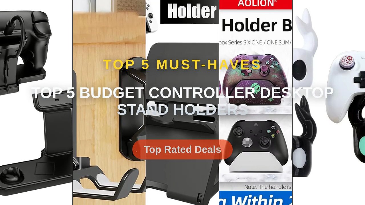 Cheap & Best Top 5 Budget Controller Desktop Stand Holders Unboxing ...