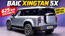 2027 BAIC Xingtan 5X: Elektro-SUV mit 81,9-kWh-Akku und 15 Fahrmodi
