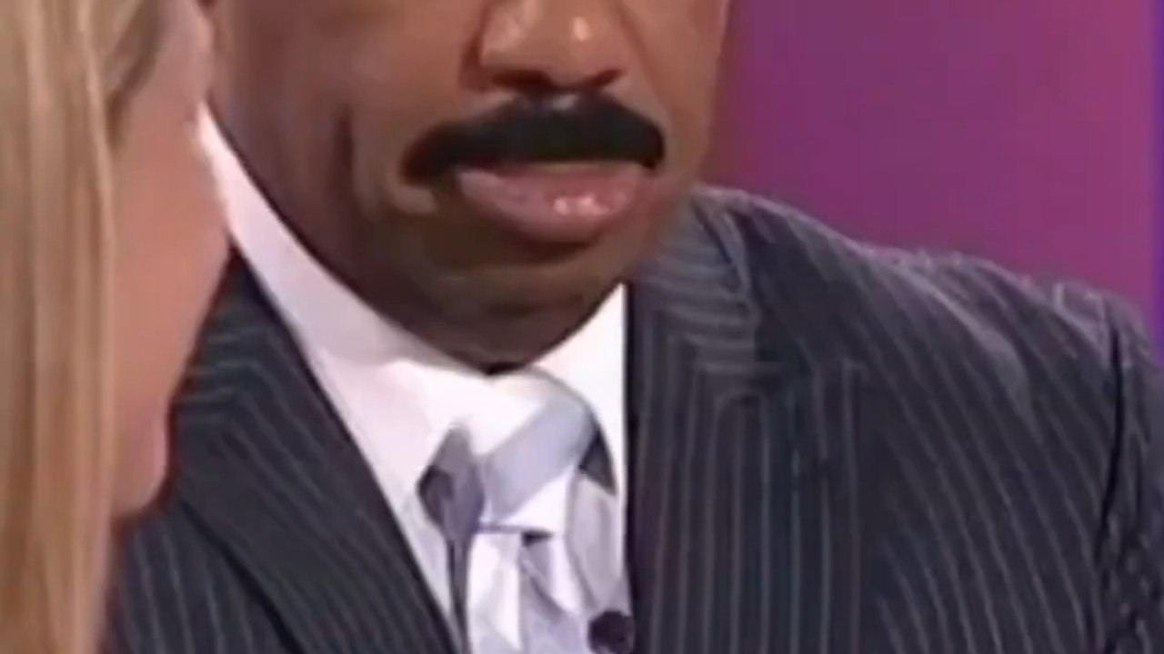 This Wife Just Told Steve Harvey Way Too Much on Family Feud