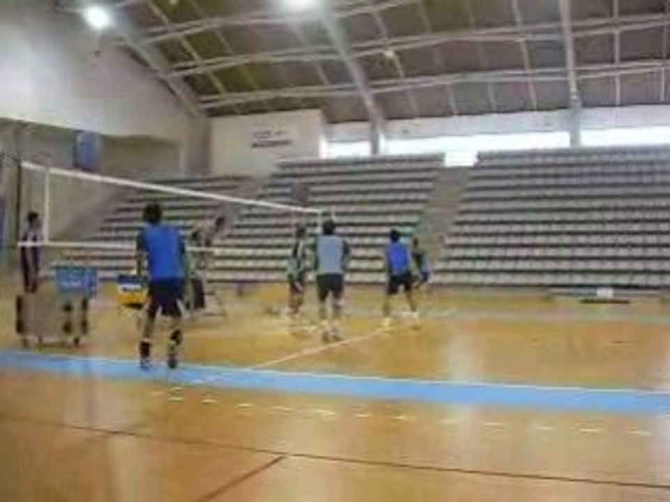 Entrainement Paris volley