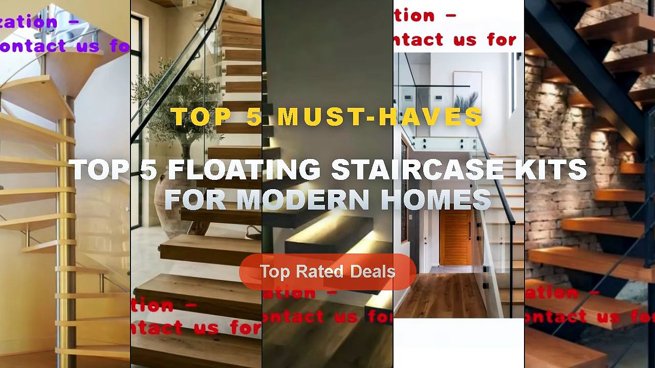 Ultimate Guide to the Best Top 5 Floating Staircase Kits For Modern ...
