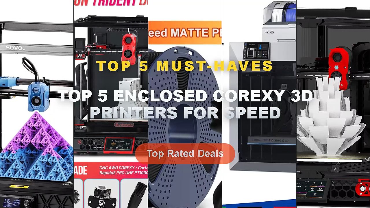 Ultimate Guide to the Best Top 5 Enclosed CoreXY 3D Printers For Speed ...