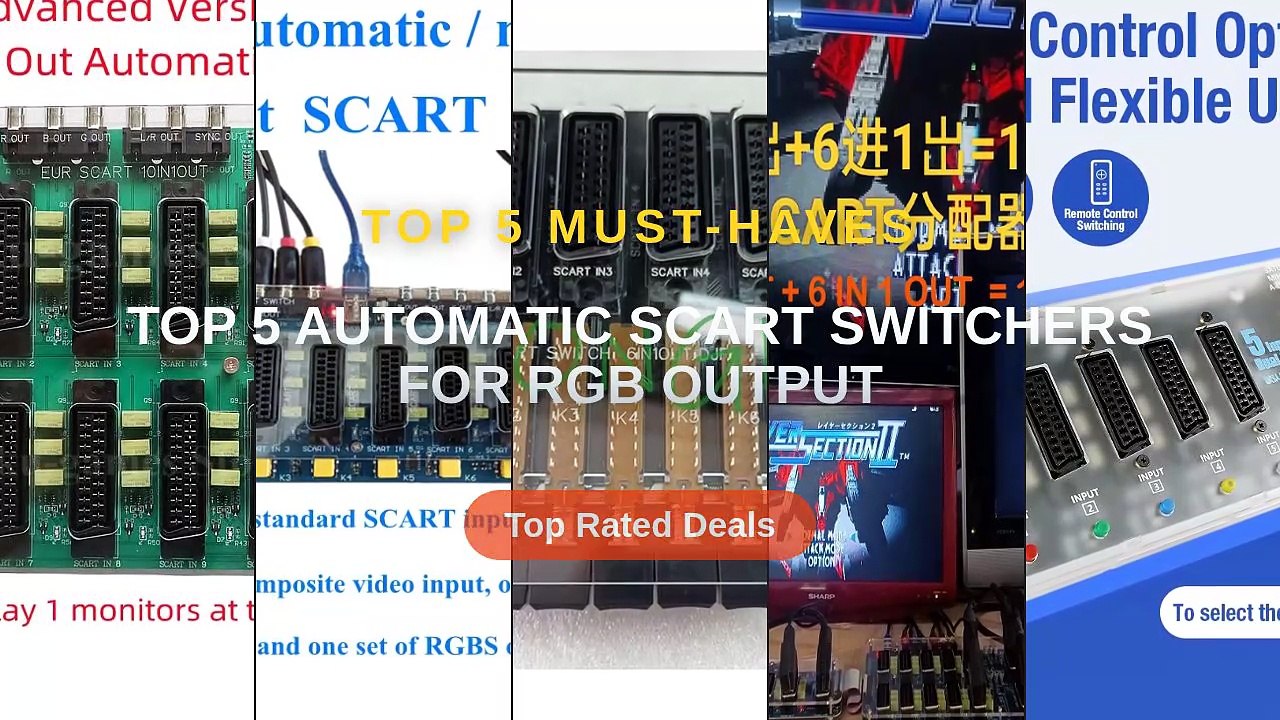 Why Everyone Is Buying Top 5 Automatic SCART Switchers For RGB Output ...