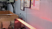 Glare-Free Short Wave Infrared Heating Lamp for Industrial Production Line