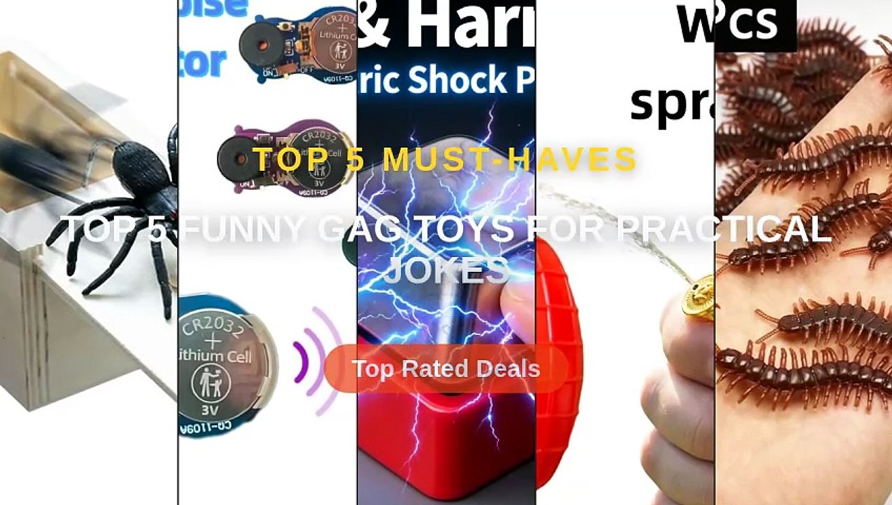 Best Top 5 Funny Gag Toys For Practical Jokes on AliExpress | Review ...