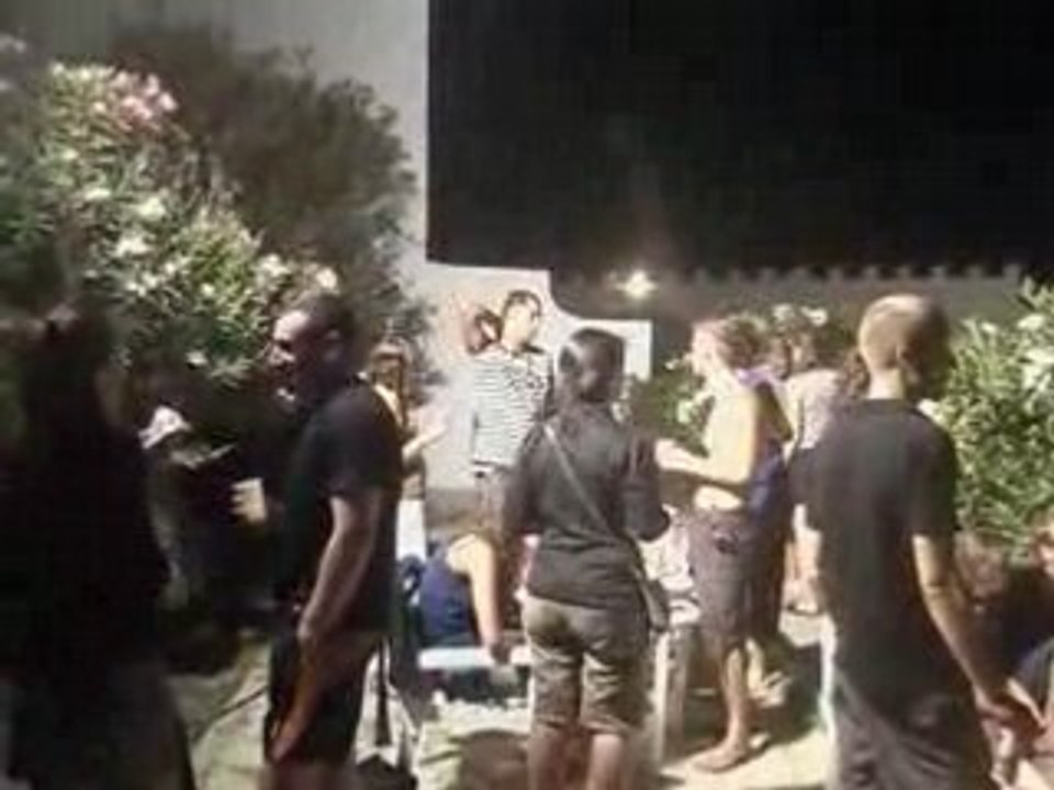 BEACH VOLLEY BY NIGHT &... FUNKY MUSIC!!!