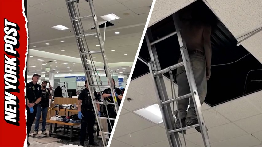 Police arrest man hiding in ceiling of Vancouver Mall