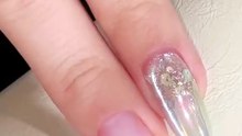 Another day getting blinded by these sequin nails!!!