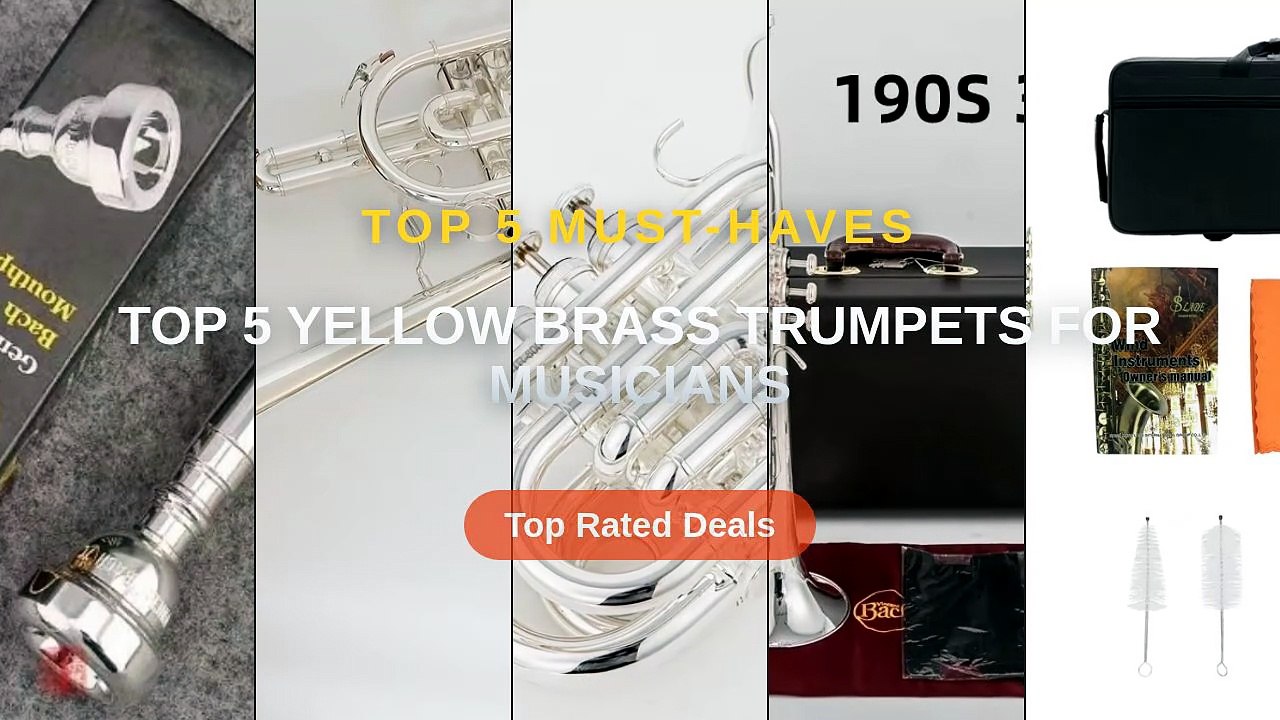 Why Everyone Is Buying Top 5 Yellow Brass Trumpets For Musicians ...