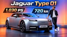 2027 Jaguar Type 01: Neustart mit 3 E-Motoren und 1.365 Nm