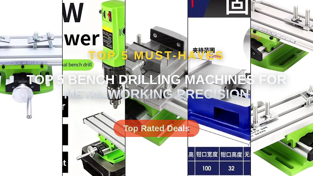 Amazing Top 5 Bench Drilling Machines For Metalworking Precision You ...