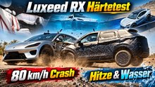 Luxeed RX im Sicherheitscheck: Seitencrash mit rund 80 km/h