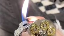 Bullet Clip Shape Butane Gas Lighter