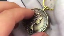 Zorro New Retro Coin Keychain Gasoline Kerosene Lighter