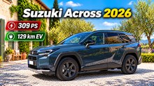 Suzuki Across 2026: Neuer Plug-in-Hybrid mit starkem Allradantrieb