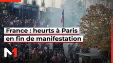 France : heurts à Paris en fin de manifestation