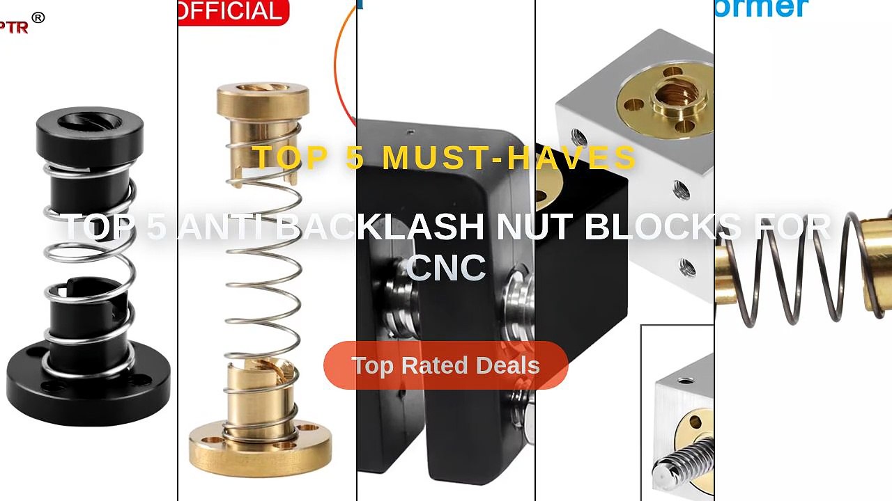 Ultimate Guide to the Best Top 5 Anti Backlash Nut Blocks For CNC - 3D ...