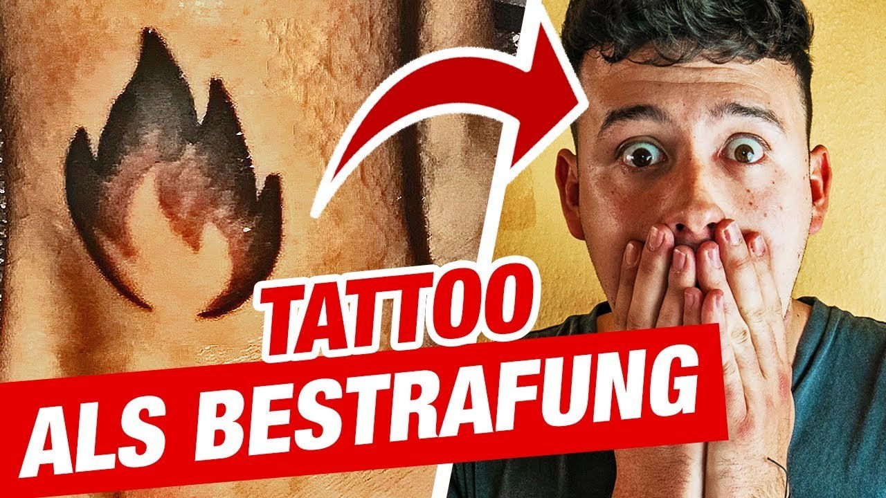 Tattoo als strafe: robs flammen-prank bei simonwill