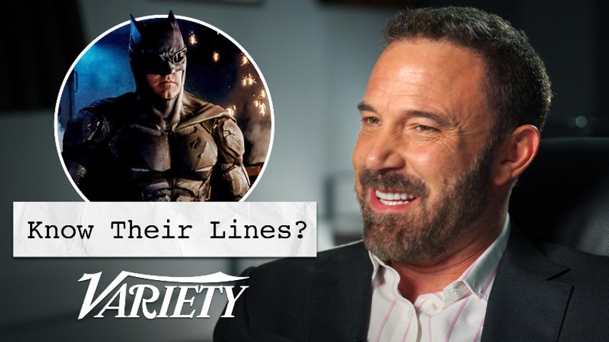 Does Ben Affleck Know His Lines?