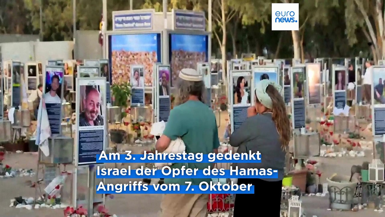 Israel: Schweigeminute für die Opfer des Hamas-Massakers vom 7. Oktober 2023