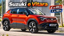 2026 Suzuki e Vitara Opulent Red Pearl Metallic – Reichweite & Technik