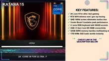 msi Katana 15 HX 15.6” Review – 5 Things to Know Before Buying