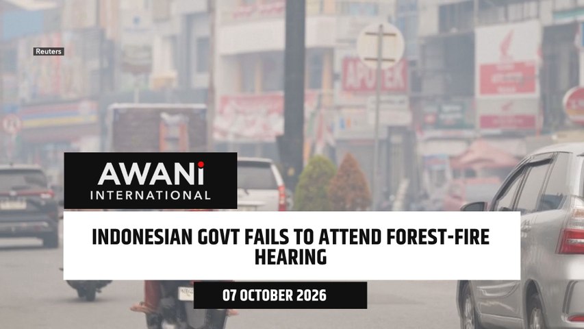 Indonesian government fails to attend forest-fire hearing