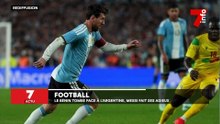 Football : le Bénin tombe face à l'Argentine, Messi fait ses adieux