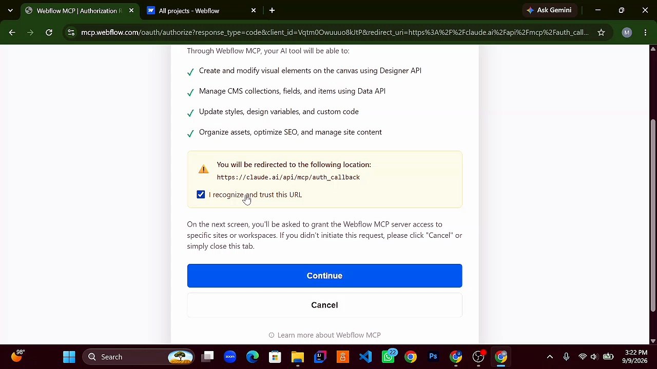 How to connect Claude with Webflow - video Dailymotion