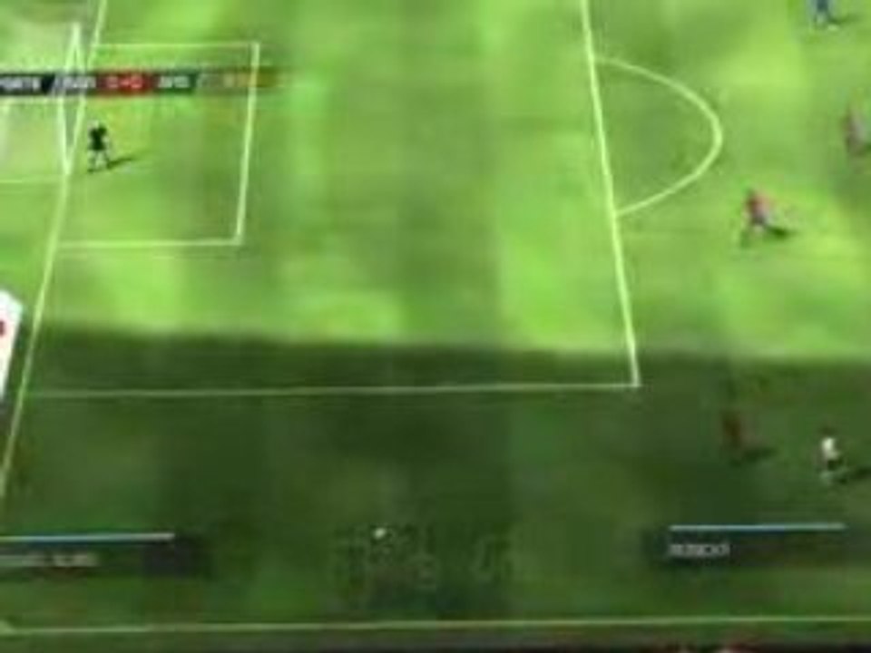 FIFA 09 GC08 -Gameplay - Barcelone VS Arsenal - Foot