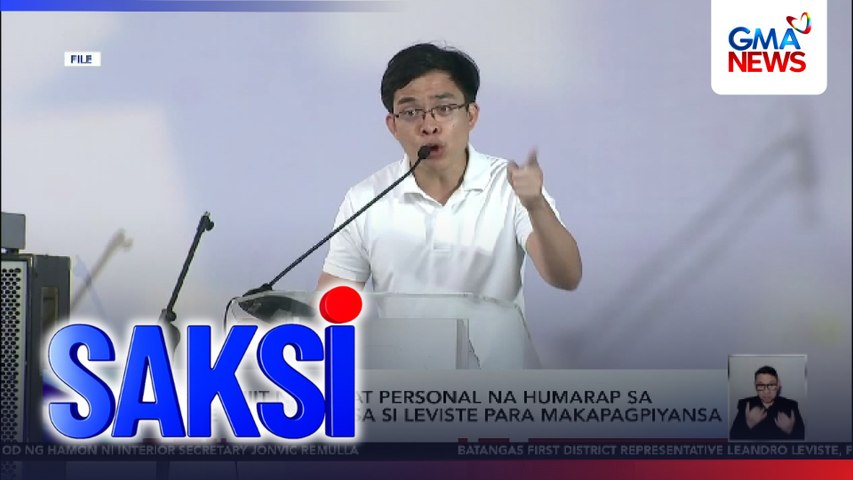 DOJ, iginiit na dapat personal na humarap sa korte dito sa bansa si Rep. Leviste para makapagpiyansa | Saksi