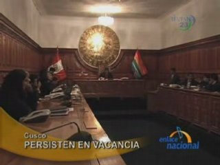 PERSISTEN EN VACANCIA  - CUSCO