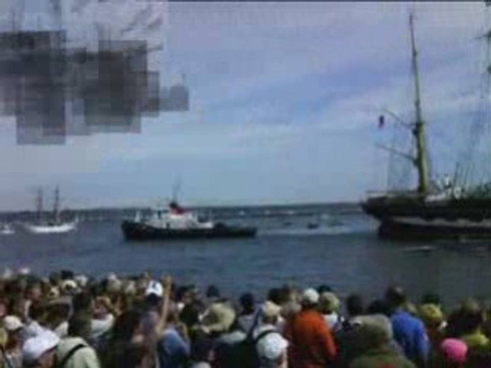 le kruzenshtern à Brest