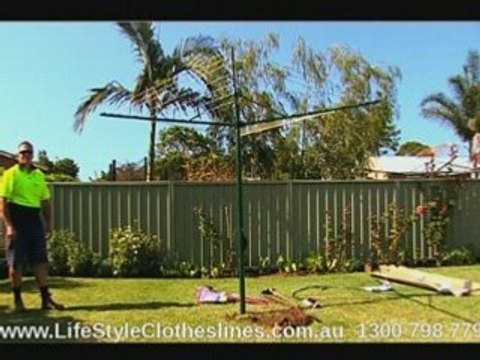 Austral Foldaway Clotheslines - Austral Foldaway 45 Rotary