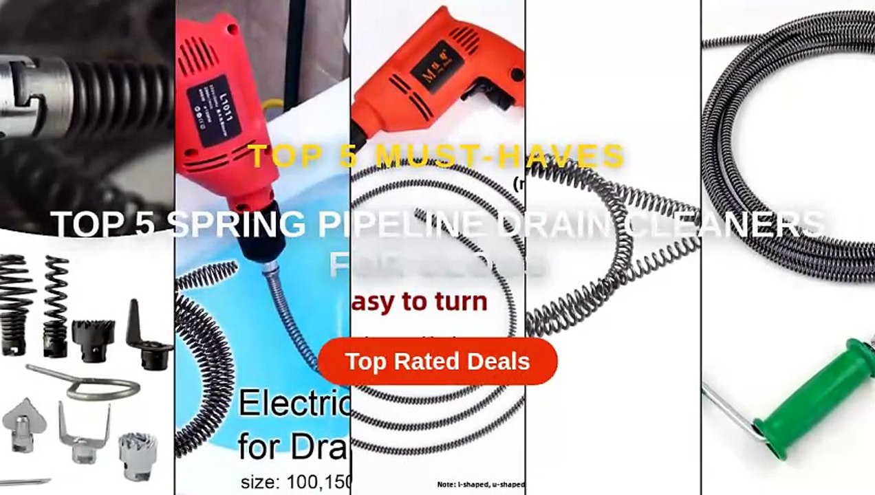 Why Everyone Is Buying Top 5 Spring Pipeline Drain Cleaners For Clogs ...