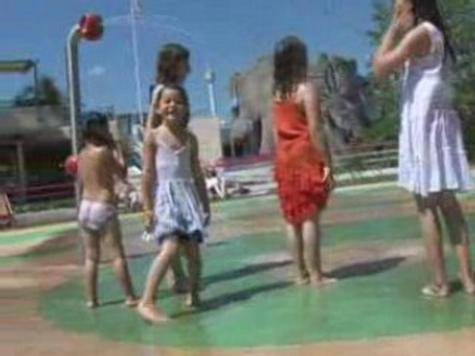 Les jeux d'eau au Futuroscope
