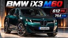 BMW iX3 M60 xDrive: Neues Elektro-Topmodell mit 612 PS und M-Power!