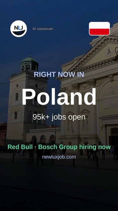 🇵🇱 95k+ jobs open in Poland right now – Видео Dailymotion