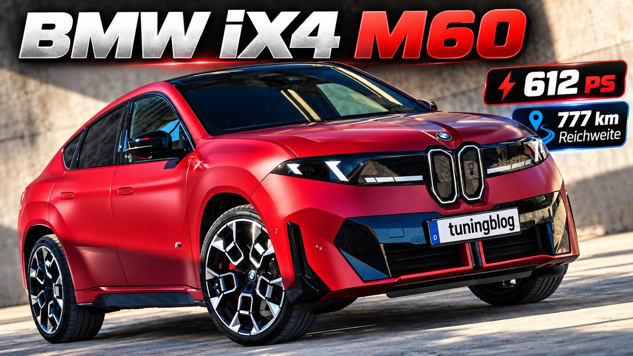 2027 bmw ix4 m60: neue klasse mit 240 km/h und extremer elektro-power!