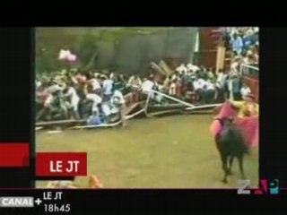 Les gradins c'est bien, sauf quand ça fait boum !