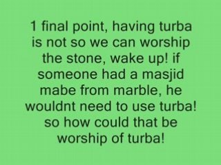 SALAT - Turba - Standing - Combining prayers