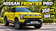 2027 Nissan Frontier Pro: Bis zu 402 PS und 800 Nm im neuen Hybrid-Pickup!