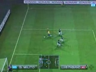 PES2009 ingame Brésil - Argentine