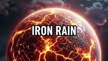 The Planet Dripping Liquid Iron Rain