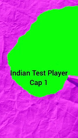 Indian Test Cap 1