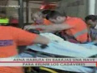 Madrid plane crash kills dozens Spanair arrival to hospital