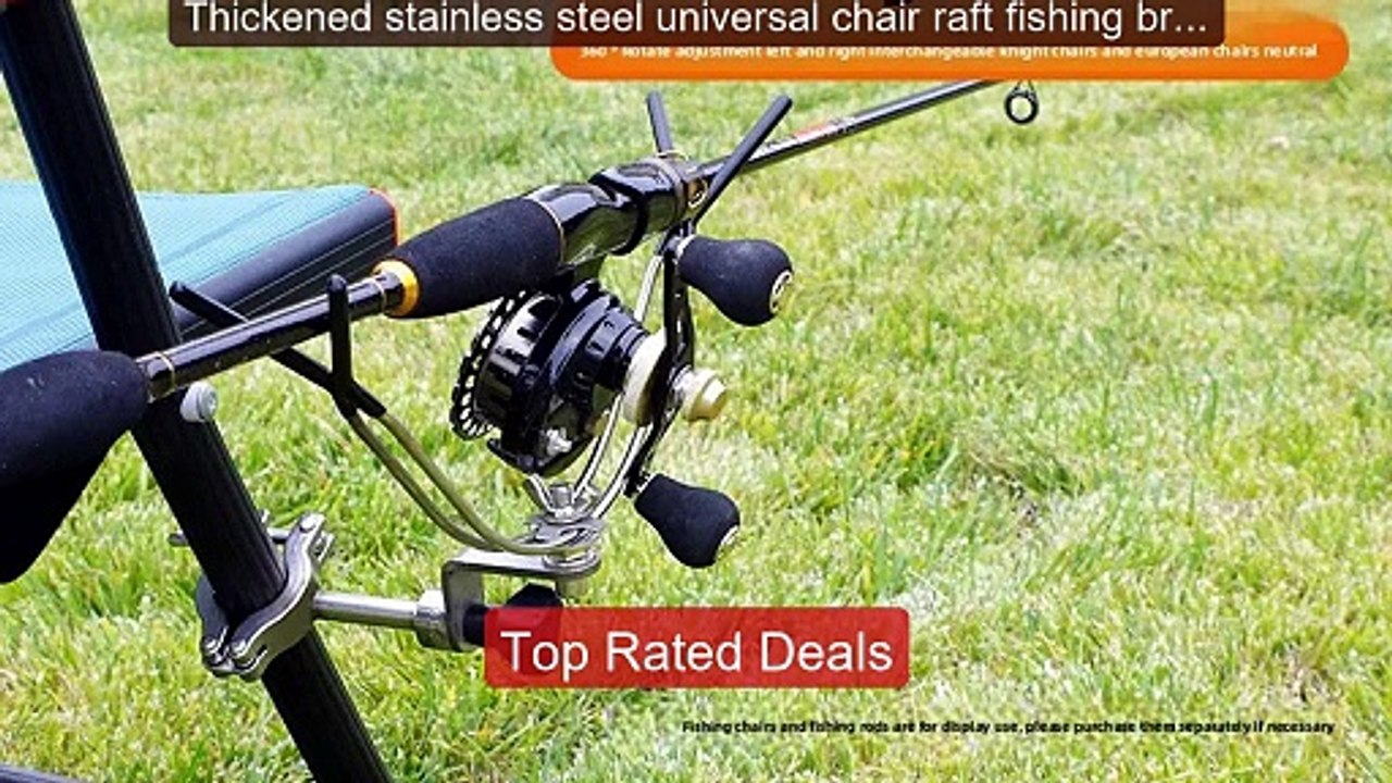 Thickened stainless steel universal chair raft fishing brac... -- Top ...