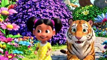 🐾 Mimi goes on a fun animal hunt and discovers 5 cute animals! Can you name them all?