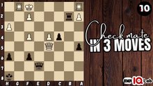 #ChessTactics ♟️🧠 Can you checkmate in 3 moves? (Part 8) (Black to play)♟️
