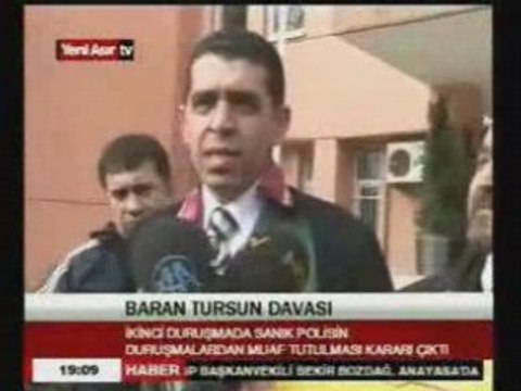YENİ ASIR TV= BARAN TURSUN DAVASINDA JANDARMA BİLİR
